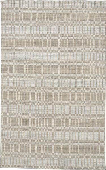 6385F Odell Tan Silver Hand Woven 9x12