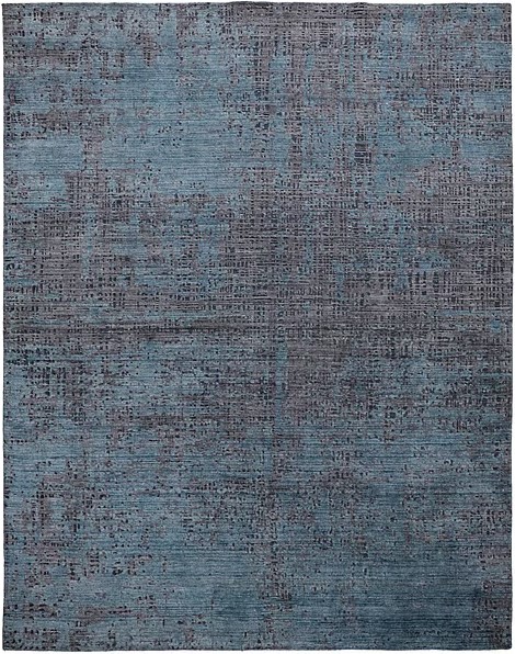 8166F Langford Blue Hand Woven 5x8