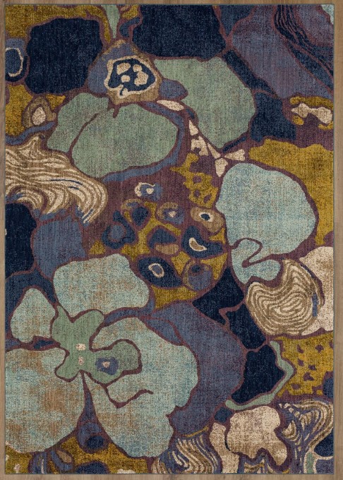 Crescendo Periwinkle Karastan 5x8